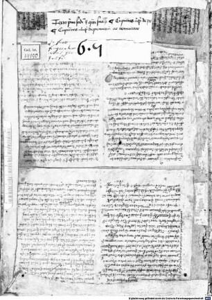 Sententiarum libri I, II, IV cum glossa - BSB Clm 14150