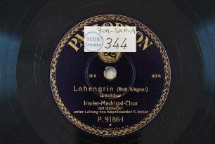 Lohengrin : Brautchor / (Rich. Wagner)