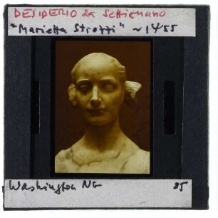 Settignano, Mädchenbüste, (sog. Marietta Strozzi) (Washington)