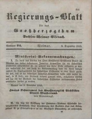 Nr. 24 : 8. Dezember 1849