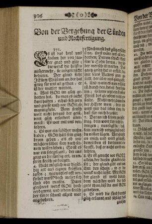 Von der Vergebung der Sünden und Rechtfertigung