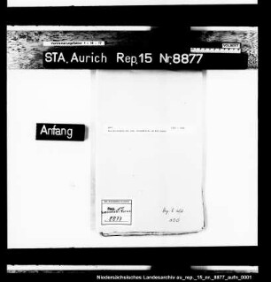 Die Reinigung des sog. Unlandtiefs im Amt Esens