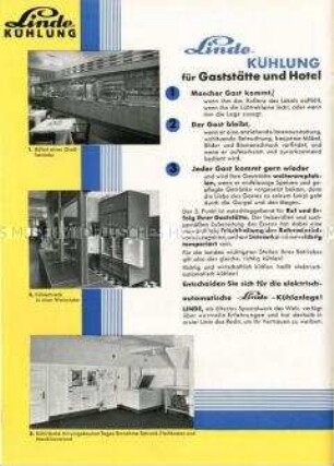 Kühlung für Hotel und Restaurant