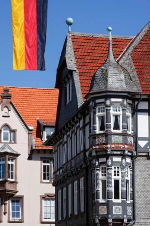 Deutschland. Niedersachsen. Goslar. UNESCO Weltkulturerbe. Altstadtblick