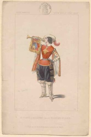 Kostümbilder aus "Galerie Dramatique": Théâtre Royal de l'Opera Comique