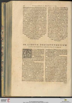 In librvm decimvmtertivm interpretis annotationes