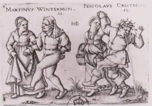 Das Bauernfest oder die 12 Monate: Wintermonat und Christmonat