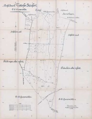 Dorffeldmark Testorfer Steinfort D.A. Grevesmühlen
