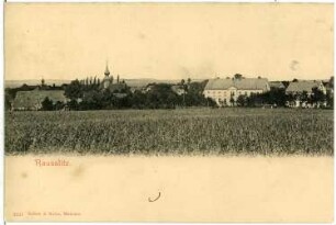 Blick nach Raußlitz