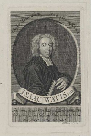 Bildnis des Isaac Watts