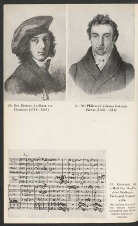 29. Der Dichter Adelbert von Chamisso (1781-1838)