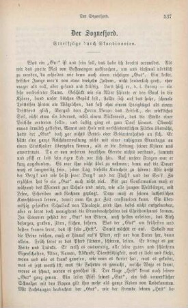 337-354 Der Sognefjord : Streifzüge durch Skandinavien