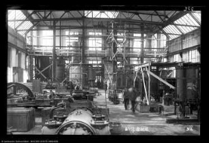 Bau Me 12 Linde- und Kompressorenanlage, Innen