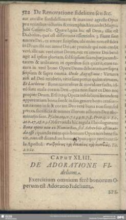 Caput XLIII. De Adoratione Fidelium