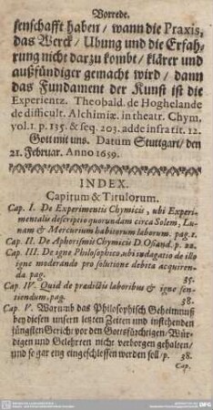INDEX. Capitum & Titulorum.
