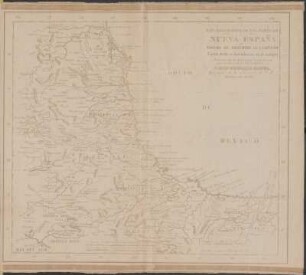 Mapa Geográfico, De Una Parte De Nueva España : Donde Se Describe El Camino De Cortès, desbe su desembarco en la antigua Veracruz hasta Mexico ; para leer la historia que escribio Solis de esta Conquista