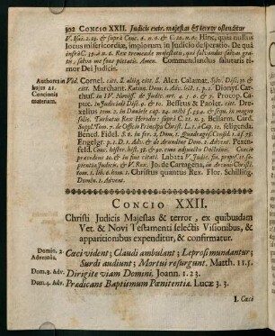 302-321, Concio XXII.