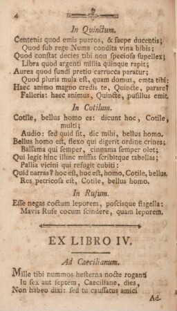 Ex libro IV.