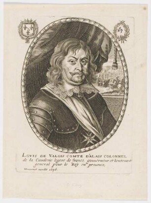 Bildnis des Lovis de Valois, Comte d'Alais