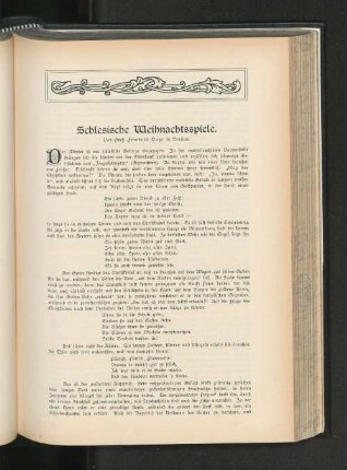 Schlesische Weihnachtsspiele