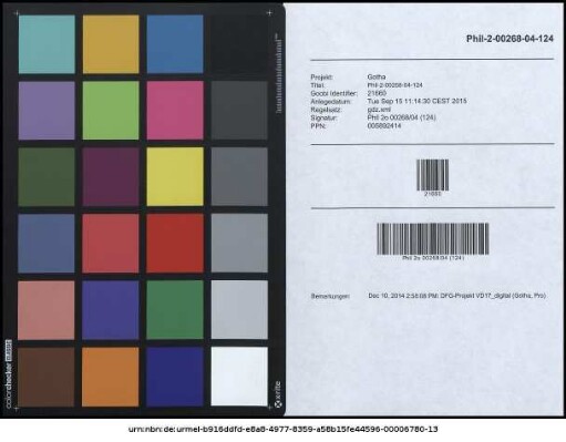 Christophorus Philippus Richter/ D. Comes Pal. Caes. Prof. P. Facult. Iurid. Senior, & p. t. Decanus, L. S. : Nunquam satis commode laudari potest Divi Marci decretum, quod in l, exstat. 13. ff. quod metus caus. gest. hisce recensetur verbis ... P.P. Ienae Dominica VIII. Trinitatis, Anno S. N. M DC LVII.