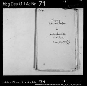 Korrespondenz mit Lizentiat Philipp Seiblin und Lizentiat Balthasar Klammer, lüneburgischer Kanzler, betr. Prozeßangelegenheiten: Graf Ernst zu Holstein-Schaumburg; von Rottorf; Alefeld; Grafen zur Lippe; von Wettberg; Probst von Obernkirchen; Kerssenbrock