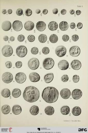 Tafel I-XXVII