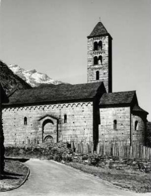 Die romanische Kirche San Nicolao