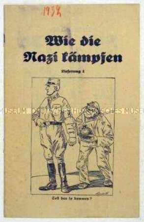 Propagandaschrift der DNVP in Auseinandersetzung mit der NSDAP zur Reichstagswahl im November 1932