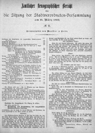No. 11, 16. März 1893