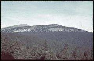 Hohes Rad, der viertgrößte Berg des Riesengebirges