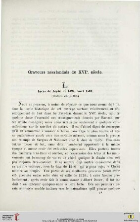 Graveurs néerlandais du XVIe. Siècle