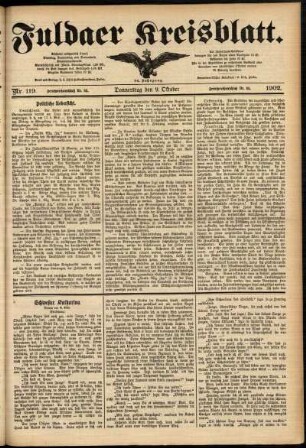 Ausgabe vom Donnerstag, den 09. Oktober 1902.
