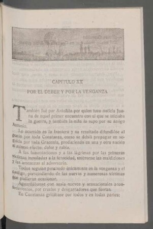 Capítulo XX - Por el deber y por la venganza