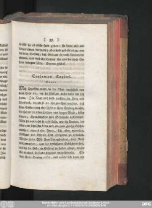 Siebentes Kapitel. Winke.
