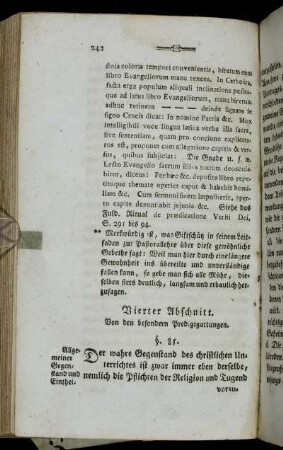 Vierter Abschnitt. Von den besondern Predigtgattungen.