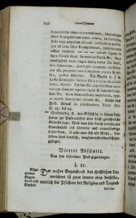 Vierter Abschnitt. Von den besondern Predigtgattungen.