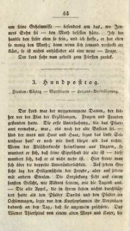 3. Hundposttag