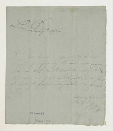 Brief von Andreas Merx an Joseph Heller