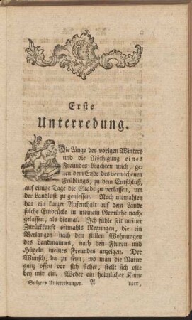 Erste Unterredung