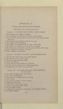 APPENDIX IV