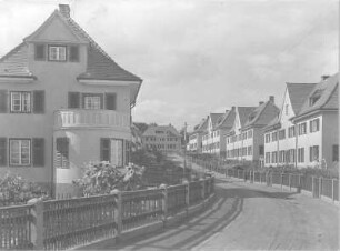 Wohnsiedlung (wahrscheinlich in Dresden)