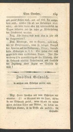 Zwoelftes Gespraech [...]