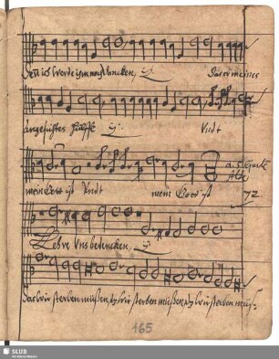 72. Schein, Johann Hermann: Lehre uns bedenken
