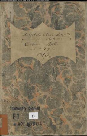 Zivilstandsregister der evangelischen Gemeinde Rehme, Kreis Minden (A 1813) (Gemeinde: Evangelische Gemeinde Rehme)