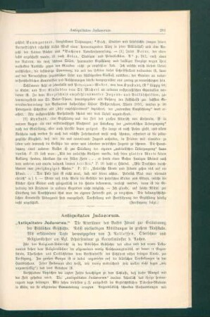 Antiquitates Judaeorum