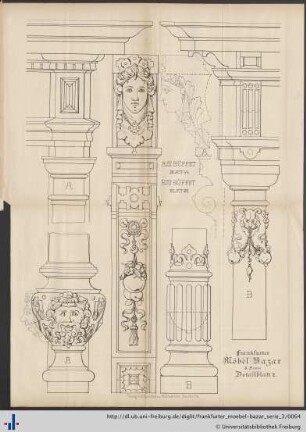 Detailblatt 2. Zu Büffet Blatt 44. Zu Büffet Blatt 52.