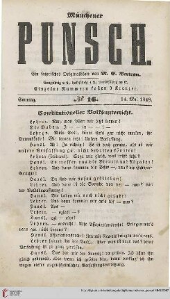 No. 16 (14. Mai 1848)