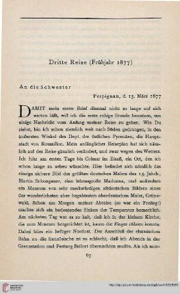 Dritte Reise (Frühjahr 1877)