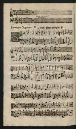 Partitura Organica. X. O Jesu, höchste Gütigkeit, [et]c.